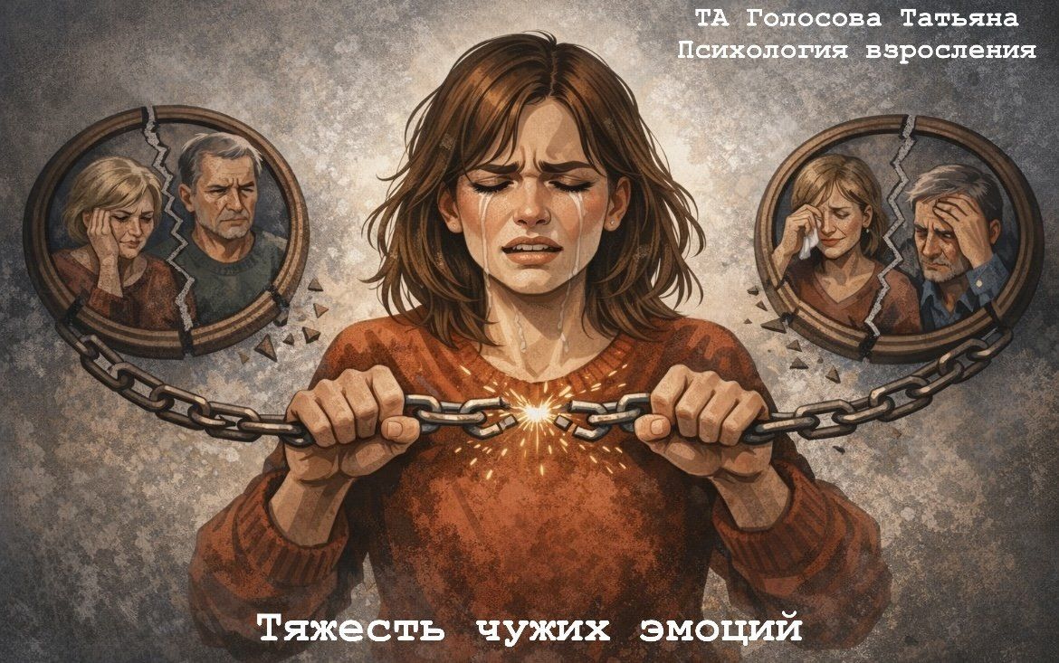 Как научиться отделять свои эмоции от чувств родителей