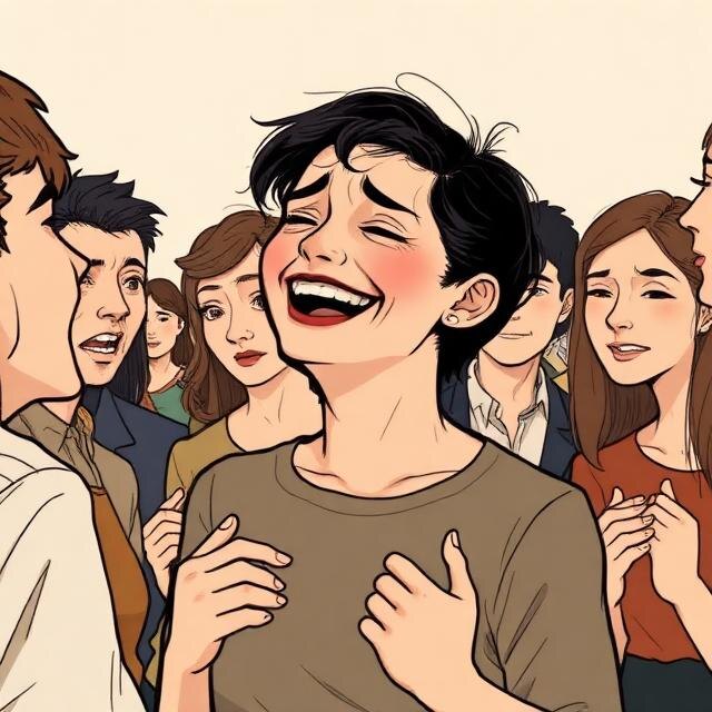 Как неподходящий смех может быть следствием стресса