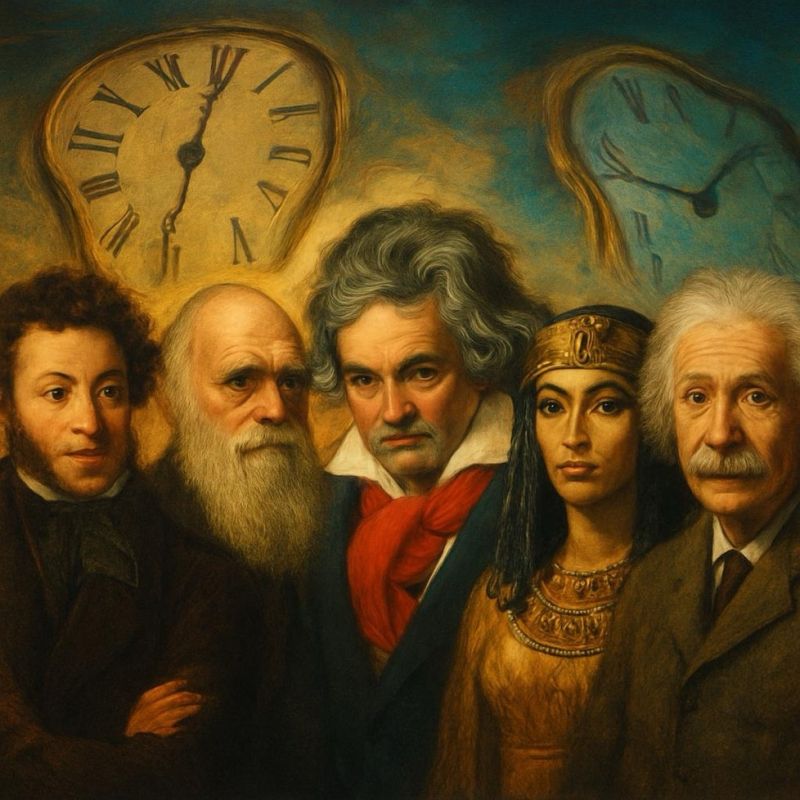 Время как современный мираж: удивительные пересечения в истории