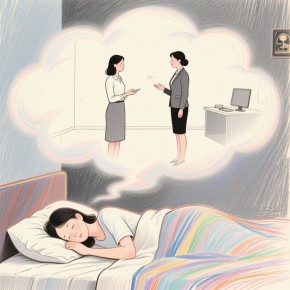 Что значит общение с женщиной о работе во сне?