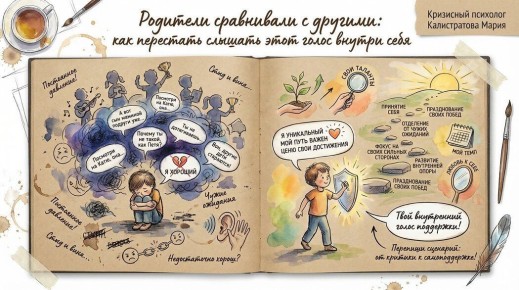 Как избавиться от внутреннего голоса самокритики и сравнения