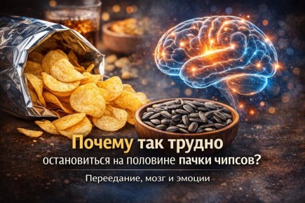 Почему чипсы вызывают непреодолимое желание доесть до конца?